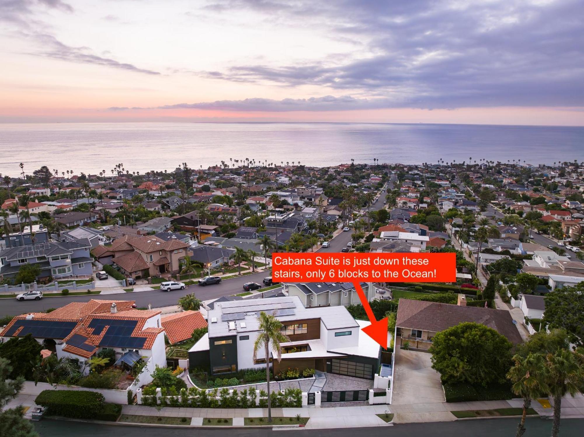 Contemporary Ocean Sunset Views With Firepit Pt Loma Close To Plnu San Diego Buitenkant foto